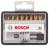 Набор бит (8 шт; Max Grip) Robust Line S1 TIN Bosch 2607002574