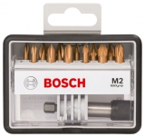 Набор бит (12 шт; Max Grip) Robust Line M2 TIN Bosch 2607002578