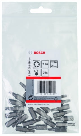 products/25 БИТ 25ММ TORX T20 XH Bosch 2607002496