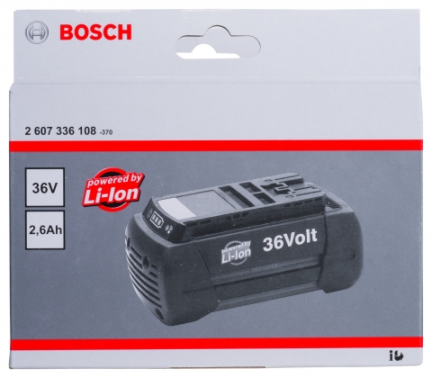 products/Аккумулятор (36 В; 2.6 Aч; Li-ion) для газонокосилок Rotak Li Bosch 2.607.336.108