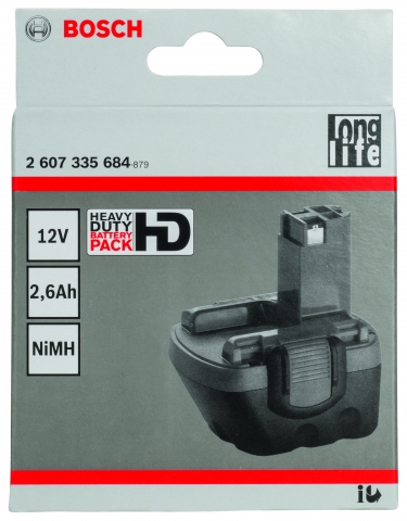 products/Аккумулятор обойма (12 В; 2,6 Ач; Ni-MH) O-PACK Bosch 2607335684