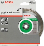 Диск алмазный отрезной Best for Ceramic Extraclean Turbo (125х22.2 мм) для УШМ Bosch 2608602479