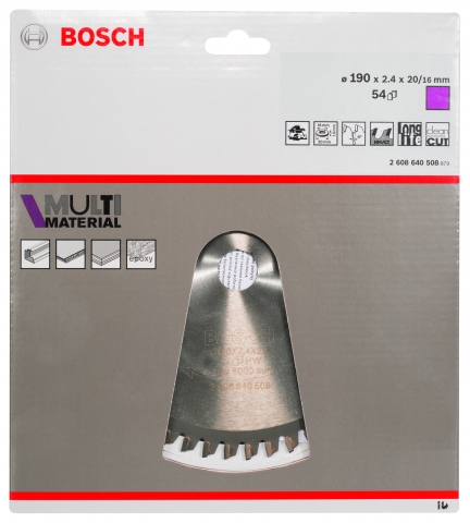 products/Диск пильный универсальный (190х20/16 мм; Z54) Bosch 2.608.640.508