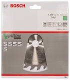 Диск пильный по древесине (150х20/16 мм; Z24) Bosch 2.608.640.592