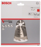 ПИЛЬНЫЙ ДИСК Bosch 160X16 12 SPEEDLINE 2608640784