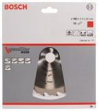 ПИЛЬНЫЙ ДИСК Bosch 160X20 18 SPEEDLINE 2608640787