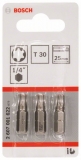 Bosch 3 бит 25 мм TORX T30 XH 2607001622