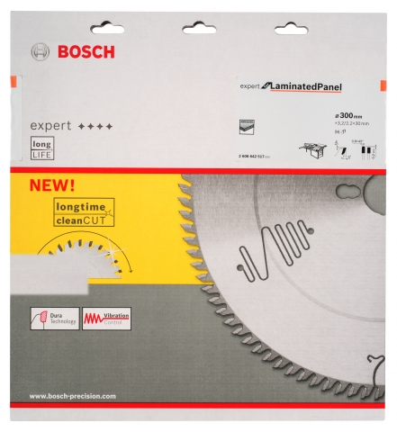 products/Пильный диск Bosch Expert for Laminated Panel Настольные или Форматные 300x30x3.2/2.2 96T TCG pos 2608642517