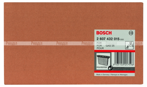 ФИЛЬТР ДЛЯ GAS 25 МОК. BOSCH 2607432015