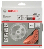 Шлифкруг чашечный прямой (180х22,23 мм; HM) Bosch 2608600364