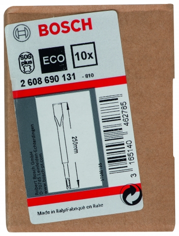 products/10 ЗУБИЛО ПЛОСКОЕ Bosch Standard SDS-Plus 20x250мм 2608690131