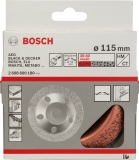 Шлифкруг чашечный наклонный (115х22,23 мм; HM) Bosch 2608600180