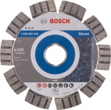 Алмазный диск Bosch Best for Stone125-22,23 2608602642