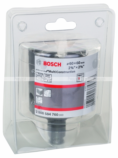 Коронка пильная (60 мм) Bosch 2608584760