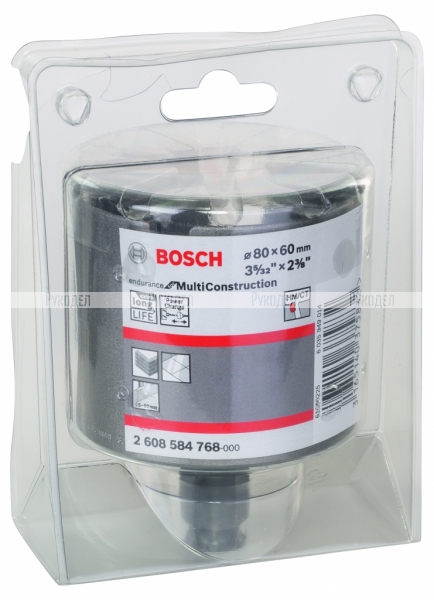 Коронка пильная (80 мм) Bosch 2608584768