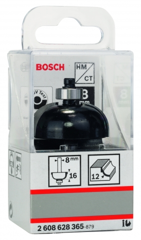 products/Фреза кромочная калевочная (36.7х58 мм; R12 мм; хвостовик 8 мм) по дереву Bosch 2608628365