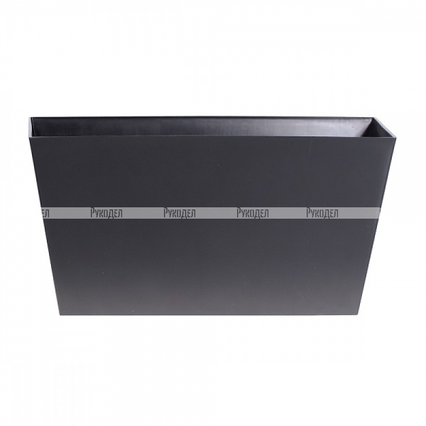 Кашпо для цветов Prosperplast TUBUS CASE антрацит, 38.6 л, арт. DTUC600-S433