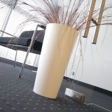 Кашпо для цветов Prosperplast TUBUS SLIM мокко 2 предмета 15 и 27л, арт. DTUS300-7529U