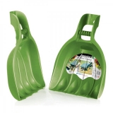 Совки для сбора листвы Prosperplast Bear Paw - зеленые 2 штуки, арт. IGLIS1-370U