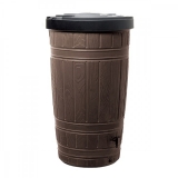 Водосборник Prosperplast Woodcan 265л, коричневый, арт. IDWO265-R222