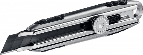 products/OLFA. Нож, X-design, цельная алюминиевая рукоятка, винтовой фиксатор, 18 мм арт.OL-MXP-L