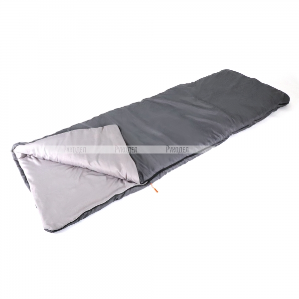 PF-SB-36 Спальный мешок-одеяло  "СЛЕДОПЫТ - Camp", 200х75 см., до 0С, 3х слойный, цв.темно-серый