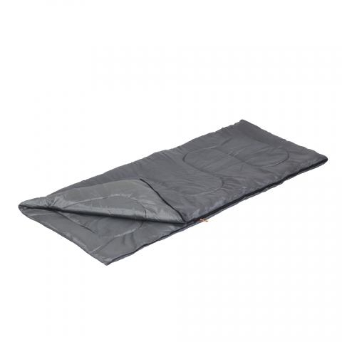 products/PF-SB-38 Спальный мешок-одеяло  "СЛЕДОПЫТ - Pioneer", 180х73 см, до +10С, 1,5 х слойный, цв.темно-серый