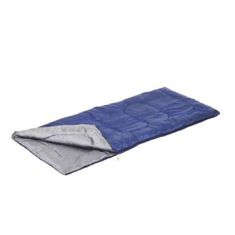 products/PF-SB-39 Спальный мешок-одеяло  "СЛЕДОПЫТ - Pioneer", 180х73 см., до +10С, 1,5 х слойный, цв.темно-синий
