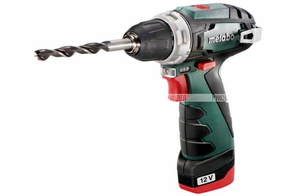 Аккумуляторная дрель-шуруповерт Metabo PowerMaxx BS Basic, LC 12, арт. 600984500