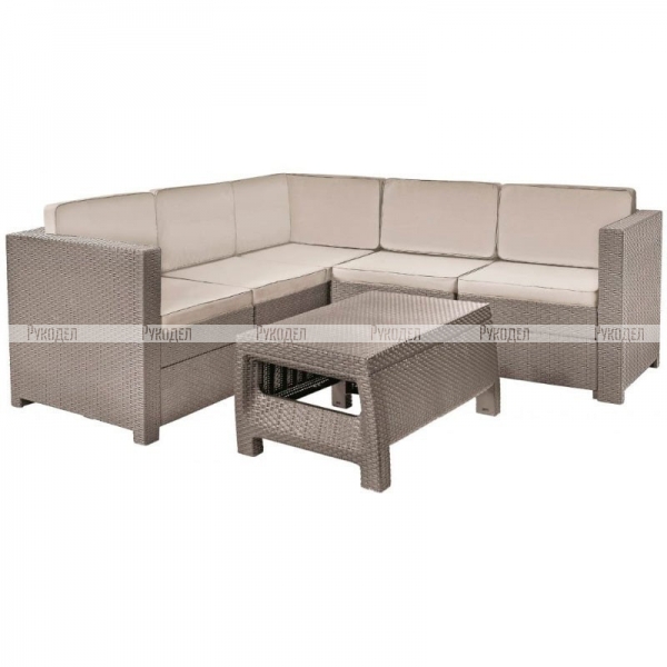 Комплект мебели "Provence set with coffee table" Keter (17204454), капучино 227780