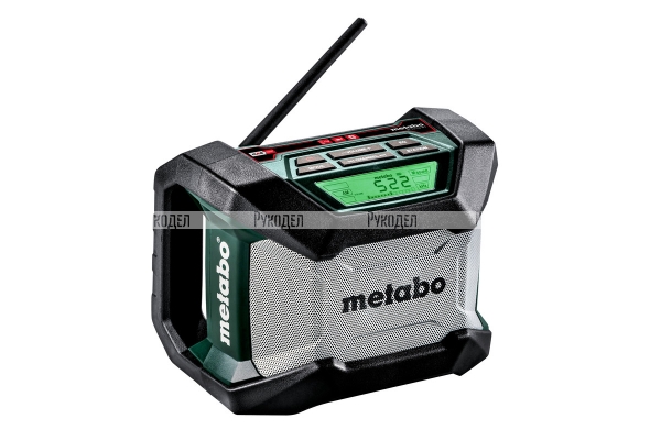 Аккумуляторный строительный радиоприемник Metabo R 12-18 BT (600777850), без АКБ и ЗУ