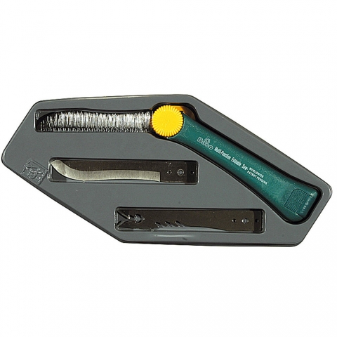 products/Нож садовода RACO "3-в-1", три сменных лезвия из нерж. стали, 265 мм