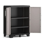 Многофункциональный шкаф пластиковый Keter/Kis Pro Base Cabinet (17210848) серо-черный, 249837 