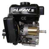 Двигатель бензиновый LIFAN KP230E-R (170F-2ТD-R), 8 л.с., вал 20 мм, электростартер, понижающий редуктор, сцепление
