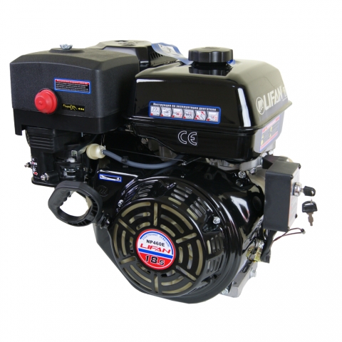 products/Бензиновый двигатель Lifan NP460E-R (18,5 л.с., вал 22 мм, понижающий редуктор)