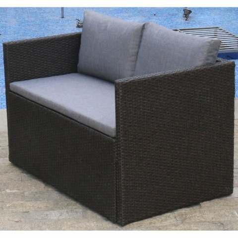 products/Плетеный диван-трансформер Afina S330A-W63 Brown