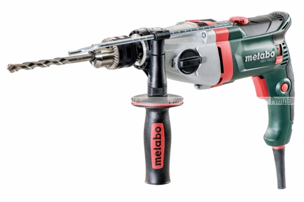 Ударная дрель Metabo SBEV 1000-2 (600783000), 1000 Вт, 2 скорости, VTC, ЗВП, картон