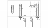 Смеситель для раковины Bravat Source F1173218CP-A-ENG