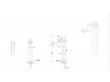 Смеситель для умывальника Bravat Source F1173218BW-A9-ENG черный