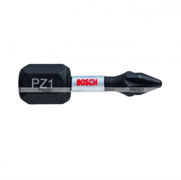Бита винтоверта Bosch PZ1 25 мм (2 шт.) (арт. 2608522400)