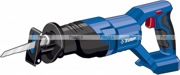 Бесщеточная пила сабельная, без АКБ, в коробке SPB-180 Зубр