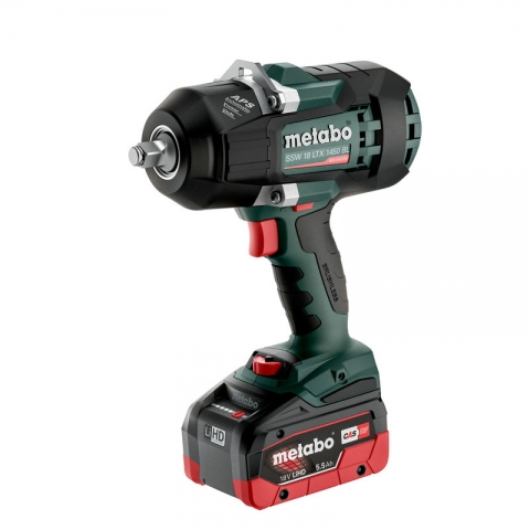 products/Аккумуляторный ударный гайковерт Metabo SSW 18 LTX 1450 BL 2x5.5Ач ASC145, 602401660