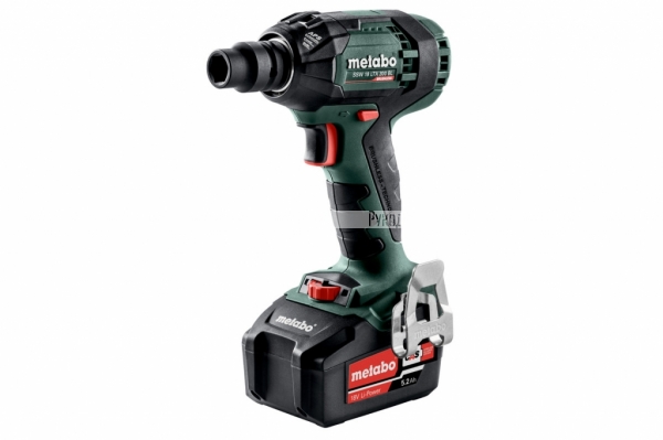 Аккумуляторный ударный гайковерт Metabo SSW 18 LTX 300 BL (602395650), 2х5.2 Ач, кейс