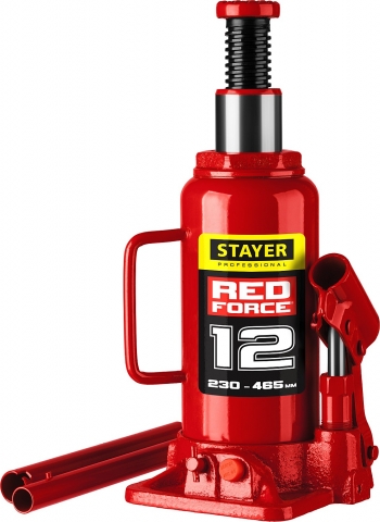 products/STAYER RED FORCE 12т 230-465мм домкрат бутылочный гидравлический арт.43160-12_z01