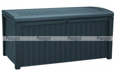 Ёмкость для хранения (сундук) Keter EMILY STORAGE BOX 280L (17210608) графит, 249722