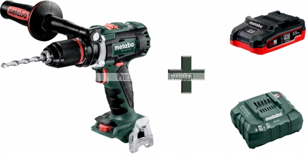 Аккумуляторный винтоверт Metabo BS 18 LTX BL I 1х3,5 Ач LiHD+ЗУ ASC 55 T03501