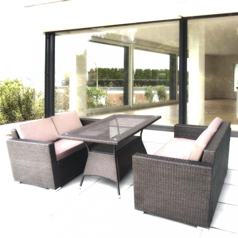 products/Комплект мебели с диванами SERTOW арт. T198A/AFM-215B-W53 Brown Afina