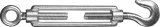 Талреп DIN 1480, крюк-кольцо, М30, 1 шт, оцинкованный, STAYER арт.30515-30