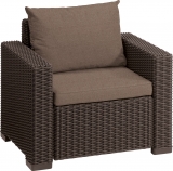 Комплект кресел Allibert California chair 2 шт. (17193538) коричневый, 252920