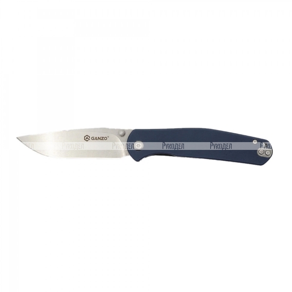 Нож складной Следопыт "Ganzo" с клипсой, дл.клинка 89 мм, сталь 8CR14, цв. серый, G6804-GY